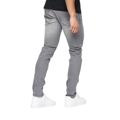 Crosshatch Heren Buraca Slim Jeans (Grijs wasgoed)