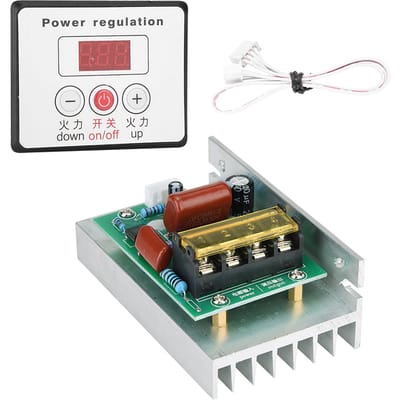 Régulateur de tension numérique SCR 6000 W Contrôle de vitesse Variateur Thermostat AC 220 V