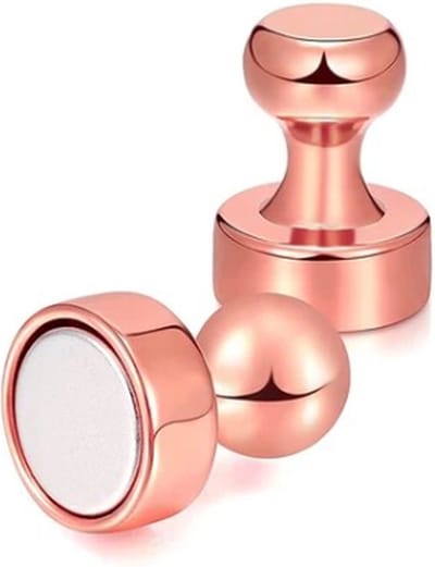 TLVX 12 stuks Sterke Pion Magneet Roze / Rosé 12mm x 16mm / Magnetische haak erg sterk / Kracht N52 / Magneet Foto / Boodschappenlijst / Kantoor / Deurmagneet haak voor sleutels / Koelkast magneet / Magneetjes ophangen / Handdoekhaak / 12 stuks