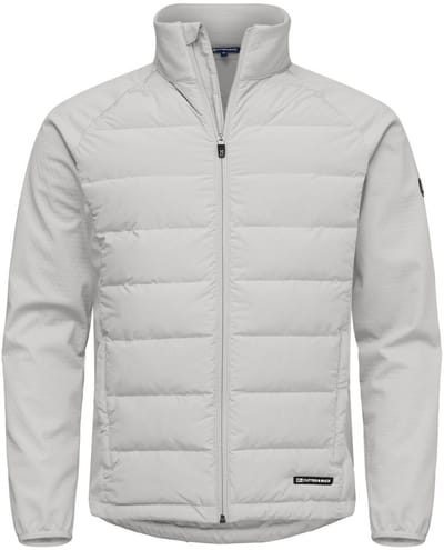 Cutter & Buck Oak Harbor Jacket Heren 351452 - Zilver - S
