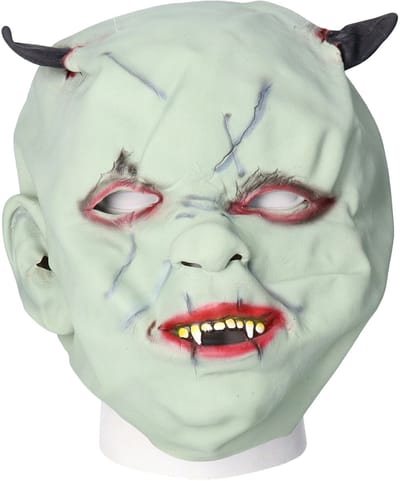 Halloween verkleedmasker - Latex horror masker baby duivel - volwassenen