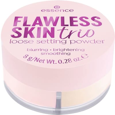 Blush &amp; poeder Essence Flawless Skin Losse Poeder Trio