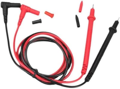 Multimeter Testkabels - Meetpennen Set - Elektronica Testen - Hoge Gevoeligheid - 72cm Lengte - Rood Zwart