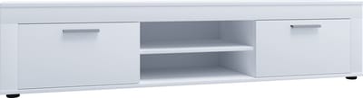 Houten TV lowboard Meubel TV meubel Tafel Console TV tafel breedte 160 cm Usilo XL