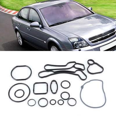 Dailygoods- Oliekoeler Gloednieuw - Rubber Afdichtingen - Reparatie Kit - OEM 55355603 - Geschikt voor H/J/D/E - Motorcodes A16XER/Z16XER