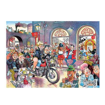 Wasgij Destiny Rock Around The Clock Puzzel - 1000 stukjes - Puzzel