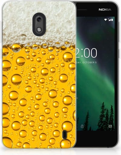 Nokia 2 Siliconen Case Bier