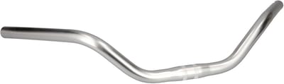 Trekking Stuur - Fietsstuur Aluminium - Comfortabel Fietsen - Ergonomische Greephoek - 610 mm Breed - Zilver