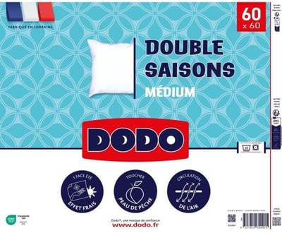 DODO – Double Saisons – Kussen 60 x 60 – Tones of Cool – Wit