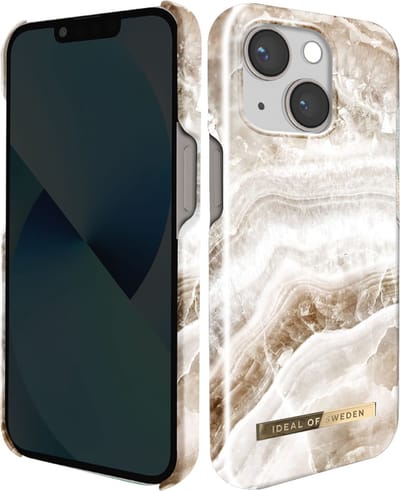 iDeal of Sweden, Hoesje Geschikt voor Apple iPhone 13 Design Luxe Ultradun Helder Kwarts, Wit
