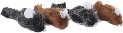 Ps Muis Bruin/zwart 5cm Ass 2x2(4)