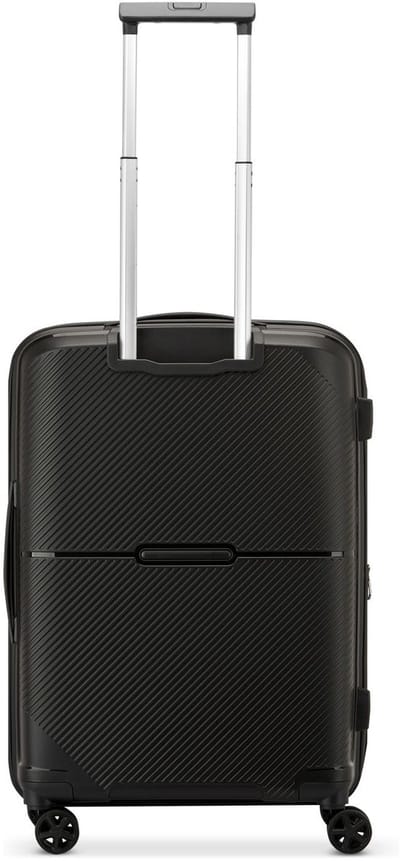 Roncato Storm Handbagage Spinner 55 cm - Uitbreidbaar 40/46 liter - 55x40x20/23 cm - zwart