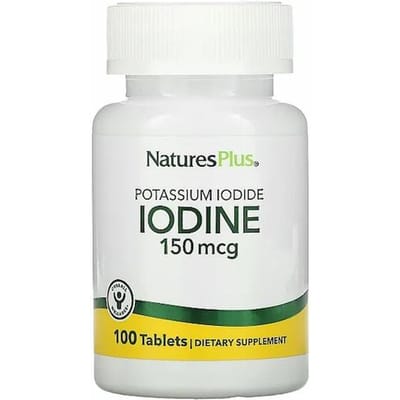 Nature's Plus - Kaliumjodide, 150 mcg, 100 Tabletten