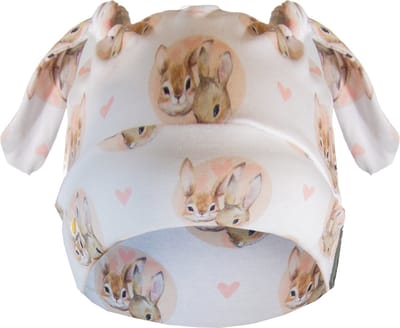 Padhat | Muts | Beanie | Valbescherming kind | Unieke innovatieve hoofdbescherming voor kinderen | Maat S | Bunny | NIEUW