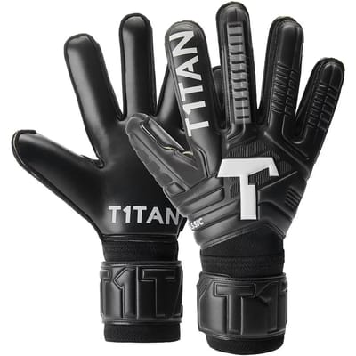 T1TAN Classic 1.0 Black-Out Keepershandschoenen volwassenen & jongeren - met vingerbescherming - Maat 6