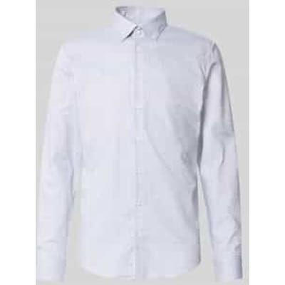 Slim fit zakelijk overhemd van puur katoen model 'New B.D.'