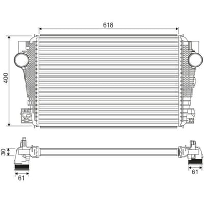 Intercooler VALEO 822915