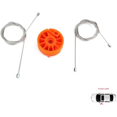 BWR5337 Reparatieset raammechanisme voor voor links voor Peugeot 207 WA WC WK SW 2006–2015 5-deurs 9221W9