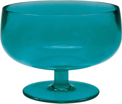 Zak! Designs ijsschaaltje Drinkwaren Stacky 10 cm Aqua blauw