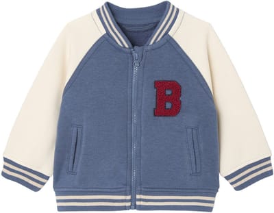 Vertbaudet Teddy-stijl vestje voor baby's van fleece met lusjesbadge