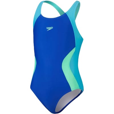 1-delig meisjes zwempak Speedo Eco Colourblock Spiritback