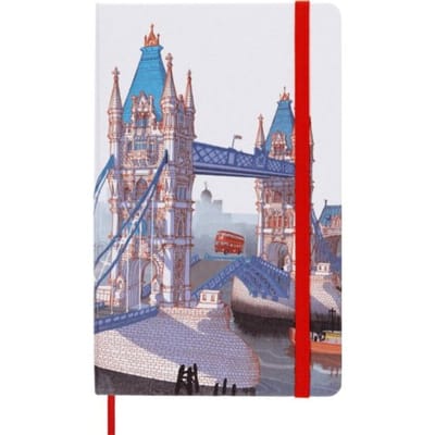 Moleskine Limited Edition I am the City Notitieboek Large - Hardcover - Gelinieerd - London