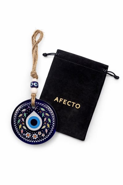 C: Afecto boze oog - formaat 8 cm - Amulet - Talisman - Hanger - Sieraad - Bescherming - Geluk - Boze oog - evil eye