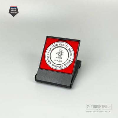 Miniatuur Kampioensschaal KeukenKampioenDivisie 18/19 - Fc Twente - Fc Twente Kampioen - Voetbal - Officieel KNVB product - Fc Twente Artikelen - Supporter Fc Twente - Twente Artikelen
