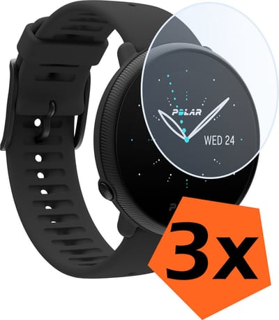 Screenprotector - Geschikt voor Polar Ignite 2 Screenprotector Bescherm Glas - Screen Protector Geschikt voor Polar Ignite 2 Screenprotector Tempered Glass - 3 PACK