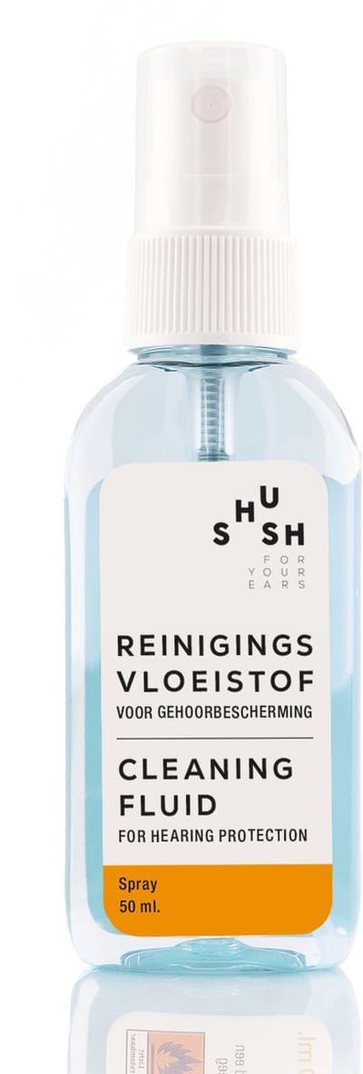 Reinigingsvloeistof voor gehoorbescherming / oordoppen (50ml)