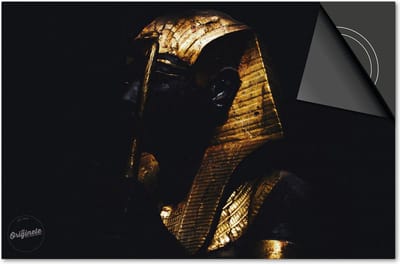 Inductie beschermer 60x60 - afdekplaat inductie mat - Dietrix Kookplaat beschermer - Exclusief - Black en Gold - Farao