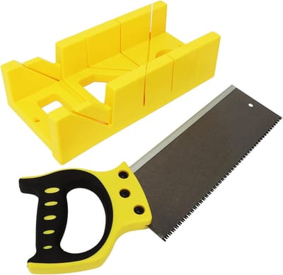 Verstekzaag Gereedschap - Zaagklem Kast - Nauwkeurig Hout Zagen - Multi-hoek Sleuven - 45x17x9 cm - Grijs
