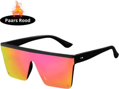 Bovista - Festival Bril - Rave - Space - Techno - Freaky Glasses - Heren - Dames - Zonnebril - Paars rood