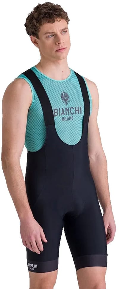 Santini Bianchi Milano Classic 2025 Fietsbroek Blauw 2XL Man