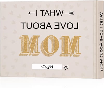 Wat ik Leuk Vind Aan Mama Boek, Invulboek voor Moeders, Liefdesdagboek voor Moederdag, Verjaardag en Kerstcadeaus, Persoonlijk Cadeau voor Mama
