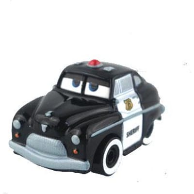 Pixar Cars Serie Mini Auto Set Lightning Mcqueen Black Storm Jackson Politieauto Cruz Jongensspeelgoed Legeringsauto's Cadeau Flg70