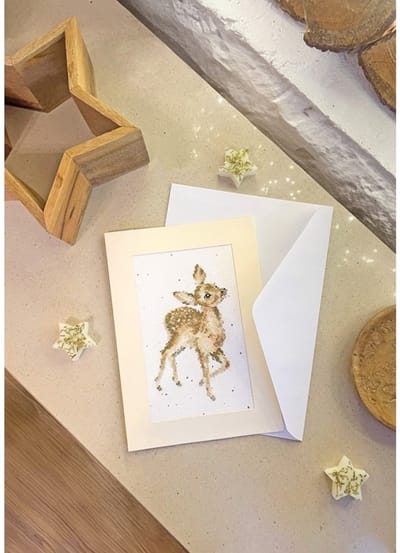 Bothy Threads borduurpakket wenskaart deerly loved XGC58 telpatroon incl. passe-partout, kaart en envelop