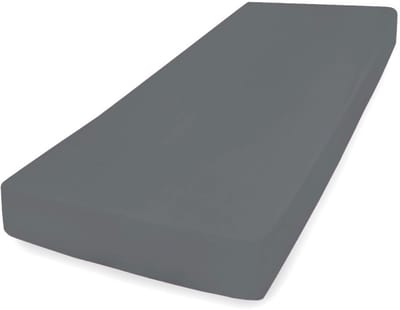 Matex Prześcieradło Serie - Jersey Hoeslaken - 150x190 cm - 160x200 cm - Grafiet