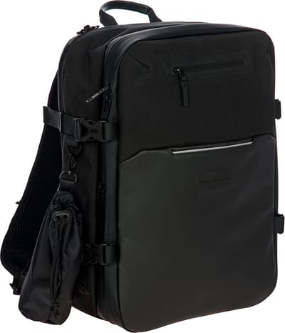 PORSCHE DESIGN Vrije tijd rugzak Rugzak met laptopvak Urban Eco Travel Backpack Black Zwart