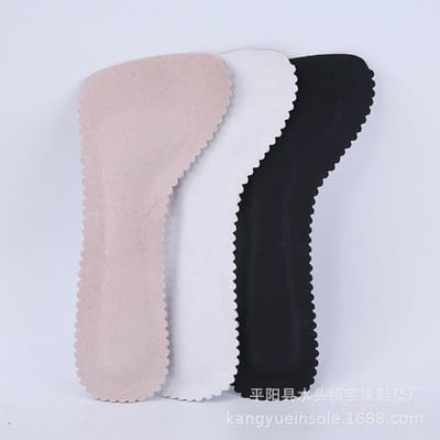 Fabrikanten leveren rechtstreeks massage varkensleer zevenpunts pad antislip sandalen inlegzolen anti-slijtage zwart
