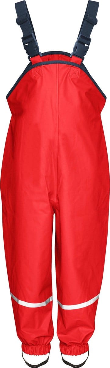 Playshoes Regenbroek met bretels Kinderen - Rood - maat 74