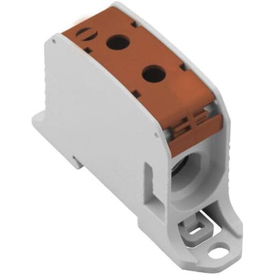 Weidmüller 2502680000 Doorgangsklem 25.50 mm Schroeven Bruin 2 stuk(s)