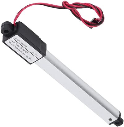 Elektrische Lineaire Actuator - Duwstang Micromotor - Robotica Automatisering - 12V 64N Kracht - 100mm Slaglengte