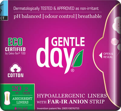 8 pakjes Gentle Day Absorberende Inlegkruisjes