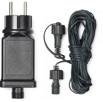 Cheqo® Adapter voor Koppelbare Kerstverlichting - Kerstlampjes - Kerstverlichting - 10 Meter - Voor Binnen en Buiten