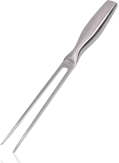 TOVBMUP Vleesvork - Vleesvork - Metalen Grillvork - Professionele Vleesvork - Ergonomische Handgreep - Ideaal voor Grillen