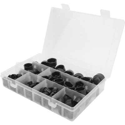 145 Stuks Moerkap Zeskantbout Beschermhoes Rubber Industriële Benodigdheden M4 M5 M6 M8 M10 M12