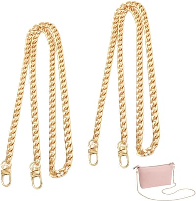 Dailygoods- Handtas Ketting 120 cm - Duurzaam Metaal - Tassenriem - Schouderband - Comfortabele Draagriem - Glanzende Afwerking - Tasriem