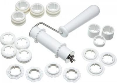 KitchenCraft Fondant uitsteker / patroon roller - embosser set - Sweetly Does It | Kitchen Craft