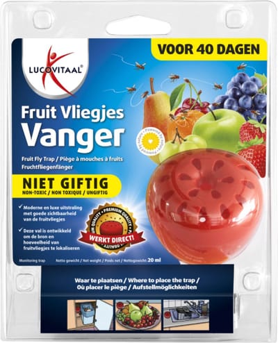 Lucovitaal Fruitvliegjes Vanger - Appelvorm
